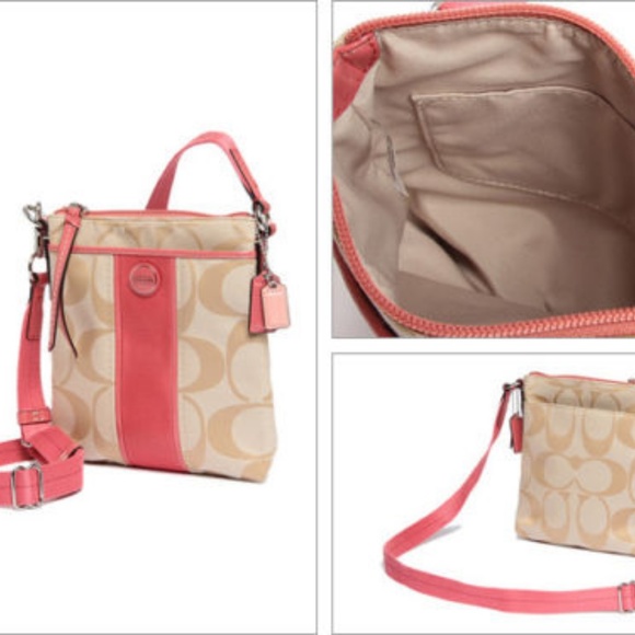 NEW COACH SIGNATURE SWINGPACK Crossbody - Picture 4 of 4